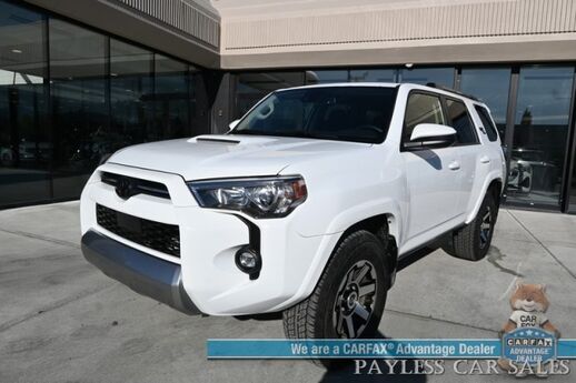 2024 Toyota 4Runner TRD Off Road / 4X4 / 4.0L V6 / Power Driver's Seat / Adaptive Cruise / Lane Departure & Blind Spot Alert / Bluetooth / Back Up Camera / Keyless Entry & Start / Alloy Wheels / Tow Pkg / 1-Owner Anchorage AK