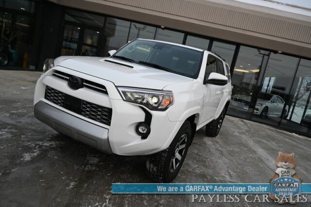 2024 Toyota 4Runner TRD Off Road / 4X4 / 4.0L V6 / Power Driver's Seat / Adaptive Cruise / Lane Departure & Blind Spot / Apple CarPlay & Android Auto / Back Up Camera / Keyless Entry & Start / Alloy Wheels / Tow Pkg / 1-Owner Wasilla AK
