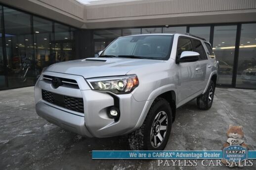 2024 Toyota 4Runner TRD Off Road / 4X4 / 4.0L V6 / Power Driver's Seat / Adaptive Cruise / Lane Departure & Blind Spot / Apple CarPlay & Android Auto / Back Up Camera / Keyless Entry & Start / Alloy Wheels / Tow Pkg / 1-Owner Anchorage AK