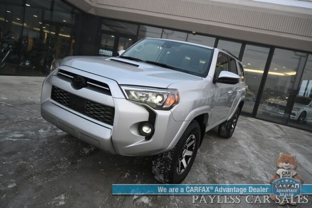 2024 Toyota 4Runner TRD Off Road / 4X4 / 4.0L V6 / Power Driver's Seat / Adaptive Cruise / Lane Departure & Blind Spot / Apple CarPlay & Android Auto / Back Up Camera / Keyless Entry & Start / Alloy Wheels / Tow Pkg / 1-Owner Wasilla AK