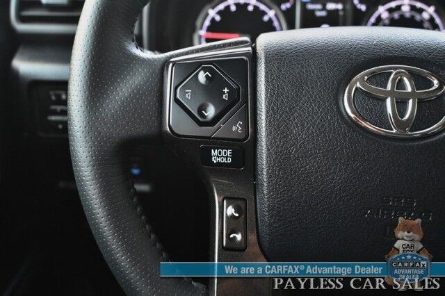 2024 Toyota 4Runner TRD Off Road / 4X4 / 4.0L V6 / Power Driver's Seat / Adaptive Cruise / Lane Departure & Blind Spot / Apple CarPlay & Android Auto / Back Up Camera / Keyless Entry & Start / Alloy Wheels / Tow Pkg / 1-Owner Anchorage AK 2024 Toyota 4Runner TRD Off Road / 4X4 / 4.0L V6 / Power Driver's Seat / Adaptive Cruise / Lane Departure & Blind Spot / Apple CarPlay & Android Auto / Back Up Camera / Keyless Entry & Start / Alloy Wheels / Tow Pkg / 1-Owner Anchorage AK