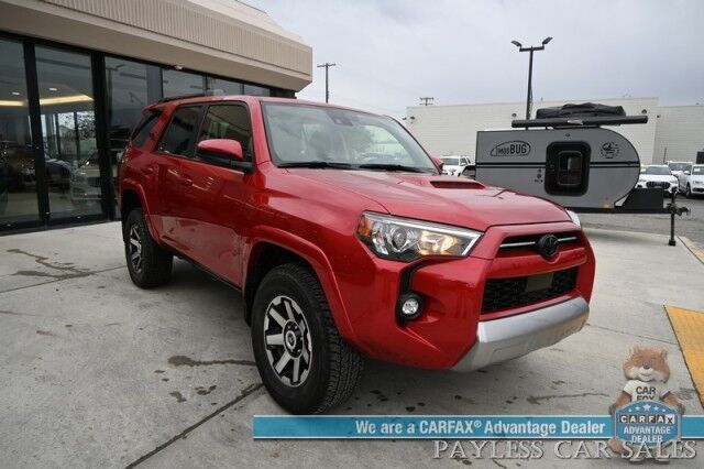 2024 Toyota 4Runner TRD Off Road / 4X4 / 4.0L V6 / Power Driver's Seat / Adaptive Cruise / Lane Departure & Blind Spot / Apple CarPlay & Android Auto / Back Up Camera / Keyless Entry & Start / Alloy Wheels / Tow Pkg / 1-Owner Anchorage AK