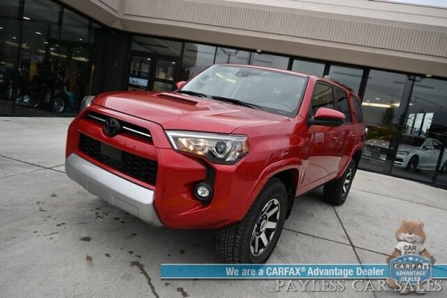 2024 Toyota 4Runner TRD Off Road / 4X4 / 4.0L V6 / Power Driver's Seat / Adaptive Cruise / Lane Departure & Blind Spot / Apple CarPlay & Android Auto / Back Up Camera / Keyless Entry & Start / Alloy Wheels / Tow Pkg / 1-Owner Anchorage AK