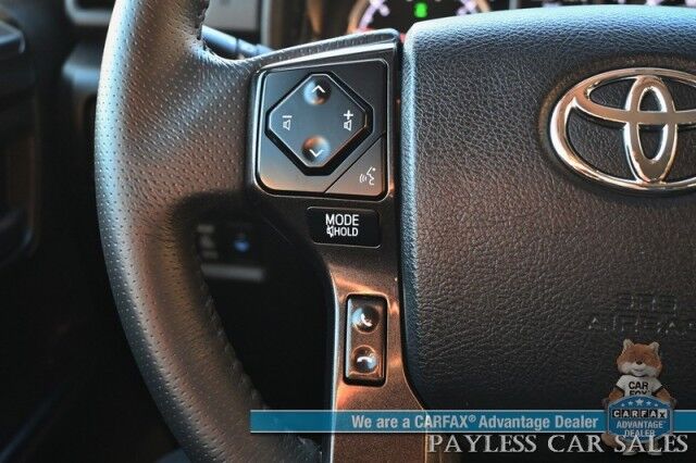 2024 Toyota 4Runner TRD Off Road / 4X4 / 4.0L V6 / Power Driver's Seat / Adaptive Cruise / Lane Departure & Blind Spot / Apple CarPlay & Android Auto / Back Up Camera / Keyless Entry & Start / Alloy Wheels / Tow Pkg / 1-Owner Anchorage AK