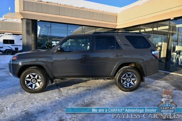 2024 Toyota 4Runner TRD Off Road / 4X4 / 4.0L V6 / Power Driver's Seat / Adaptive Cruise / Lane Departure & Blind Spot / Apple CarPlay & Android Auto / Back Up Camera / Keyless Entry & Start / Alloy Wheels / Tow Pkg / 1-Owner Anchorage AK