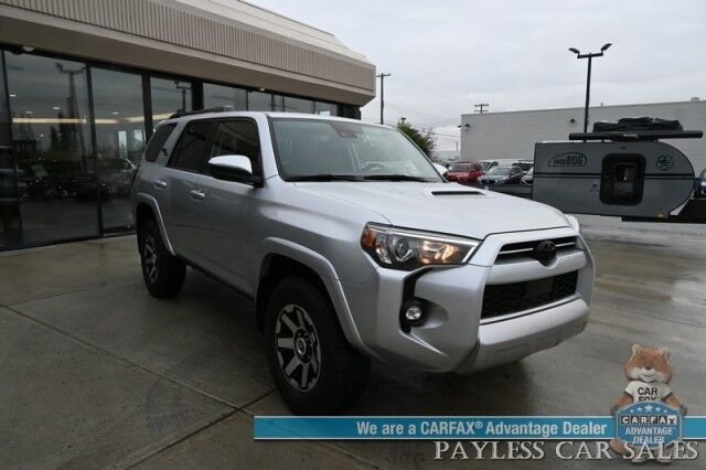 2024 Toyota 4Runner TRD Off Road / 4X4 / 4.0L V6 / Power Driver's Seat / Adaptive Cruise / Lane Departure & Blind Spot / Apple CarPlay & Android Auto / Back Up Camera / Keyless Entry & Start / Alloy Wheels / Tow Pkg / 1-Owner Anchorage AK