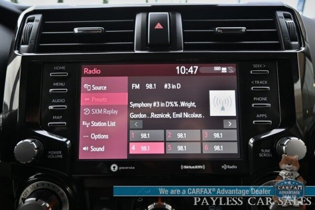 2024 Toyota 4Runner TRD Off Road / 4X4 / 4.0L V6 / Power Driver's Seat / Adaptive Cruise / Lane Departure & Blind Spot / Apple CarPlay & Android Auto / Back Up Camera / Keyless Entry & Start / Alloy Wheels / Tow Pkg / 1-Owner Anchorage AK