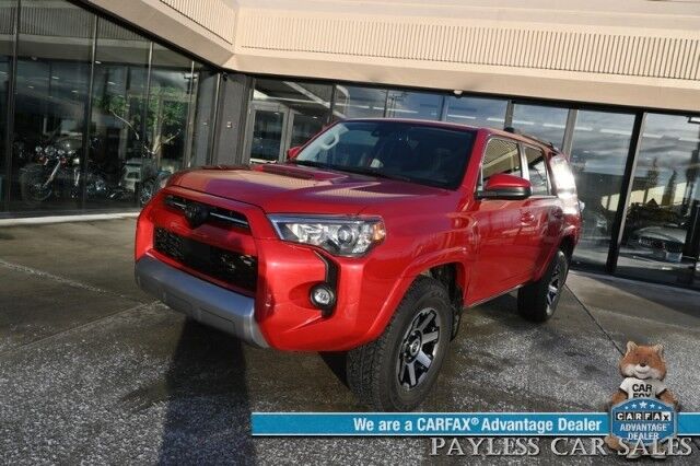 2024 Toyota 4Runner TRD Off Road / 4X4 / 4.0L V6 / Power Driver's Seat / Adaptive Cruise / Lane Departure & Blind Spot / Apple CarPlay & Android Auto / Back Up Camera / Keyless Entry & Start / Alloy Wheels / Tow Pkg / 1-Owner Anchorage AK