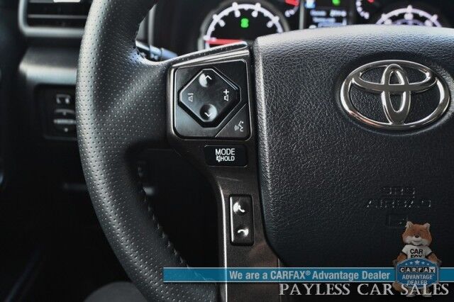 2024 Toyota 4Runner TRD Off Road / 4X4 / 4.0L V6 / Power Driver's Seat / Adaptive Cruise / Lane Departure & Blind Spot / Apple CarPlay & Android Auto / Back Up Camera / Keyless Entry & Start / Alloy Wheels / Tow Pkg / 1-Owner Anchorage AK