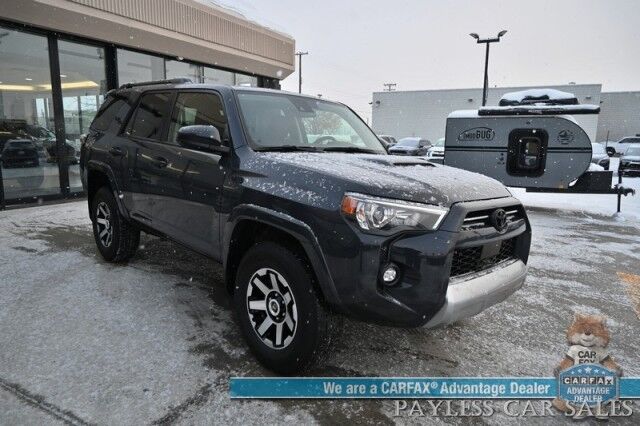 2024 Toyota 4Runner TRD Off Road / 4X4 / 4.0L V6 / Power Driver's Seat / Adaptive Cruise / Lane Departure & Blind Spot / Apple CarPlay & Android Auto / Back Up Camera / Keyless Entry & Start / Alloy Wheels / Tow Pkg / 1-Owner Anchorage AK