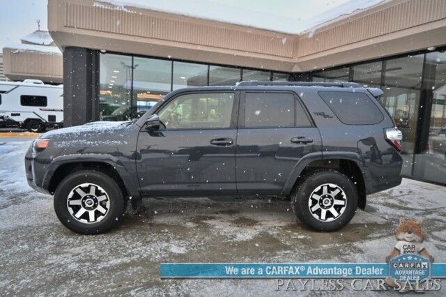 2024 Toyota 4Runner TRD Off Road / 4X4 / 4.0L V6 / Power Driver's Seat / Adaptive Cruise / Lane Departure & Blind Spot / Apple CarPlay & Android Auto / Back Up Camera / Keyless Entry & Start / Alloy Wheels / Tow Pkg / 1-Owner Anchorage AK