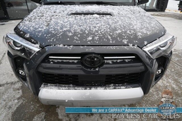 2024 Toyota 4Runner TRD Off Road / 4X4 / 4.0L V6 / Power Driver's Seat / Adaptive Cruise / Lane Departure & Blind Spot / Apple CarPlay & Android Auto / Back Up Camera / Keyless Entry & Start / Alloy Wheels / Tow Pkg / 1-Owner Anchorage AK