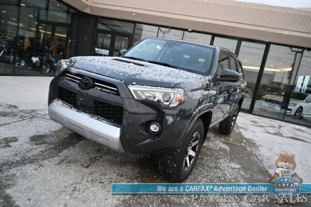 2024 Toyota 4Runner TRD Off Road / 4X4 / 4.0L V6 / Power Driver's Seat / Adaptive Cruise / Lane Departure & Blind Spot / Apple CarPlay & Android Auto / Back Up Camera / Keyless Entry & Start / Alloy Wheels / Tow Pkg / 1-Owner Anchorage AK