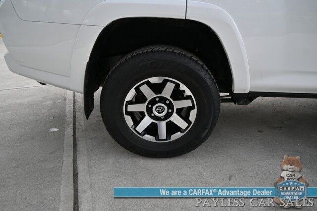 2024 Toyota 4Runner TRD Off Road / 4X4 / 4.0L V6 / Power Driver's Seat / Adaptive Cruise / Lane Departure & Blind Spot / Apple CarPlay & Android Auto / USB Input / Back Up Camera / Keyless Entry & Start / Alloy Wheels / Tow Pkg / 1-Owner Anchorage AK 2024 Toyota 4Runner TRD Off Road / 4X4 / 4.0L V6 / Power Driver's Seat / Adaptive Cruise / Lane Departure & Blind Spot / Apple CarPlay & Android Auto / USB Input / Back Up Camera / Keyless Entry & Start / Alloy Wheels / Tow Pkg / 1-Owner Anchorage AK