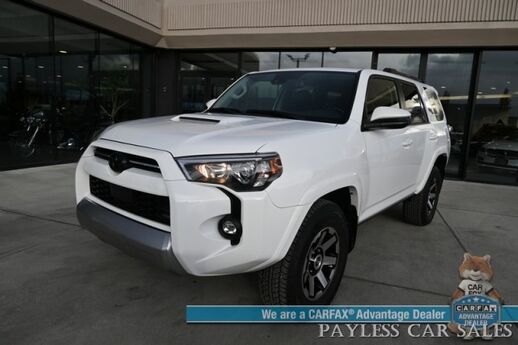 2024 Toyota 4Runner TRD Off Road / 4X4 / 4.0L V6 / Power Driver's Seat / Adaptive Cruise / Lane Departure & Blind Spot / Apple CarPlay & Android Auto / USB Input / Back Up Camera / Keyless Entry & Start / Alloy Wheels / Tow Pkg / 1-Owner Anchorage AK