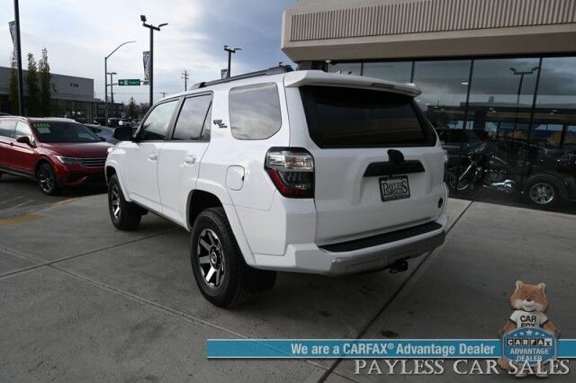 2024 Toyota 4Runner TRD Off Road / 4X4 / 4.0L V6 / Power Driver's Seat / Adaptive Cruise / Lane Departure & Blind Spot / Apple CarPlay & Android Auto / USB Input / Back Up Camera / Keyless Entry & Start / Alloy Wheels / Tow Pkg / 1-Owner Anchorage AK 2024 Toyota 4Runner TRD Off Road / 4X4 / 4.0L V6 / Power Driver's Seat / Adaptive Cruise / Lane Departure & Blind Spot / Apple CarPlay & Android Auto / USB Input / Back Up Camera / Keyless Entry & Start / Alloy Wheels / Tow Pkg / 1-Owner Anchorage AK