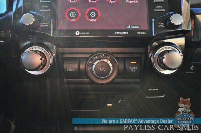 2024 Toyota 4Runner TRD Off Road / 4X4 / 4.0L V6 / Power Driver's Seat / Adaptive Cruise / Lane Departure & Blind Spot / Apple CarPlay & Android Auto / USB Input / Back Up Camera / Keyless Entry & Start / Tow Pkg / 1-Owner Anchorage AK