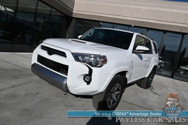 2024 Toyota 4Runner TRD Off Road / 4X4 / 4.0L V6 / Power Driver's Seat / Adaptive Cruise / Lane Departure & Blind Spot / Apple CarPlay & Android Auto / USB Input / Back Up Camera / Keyless Entry & Start / Tow Pkg / 1-Owner Anchorage AK