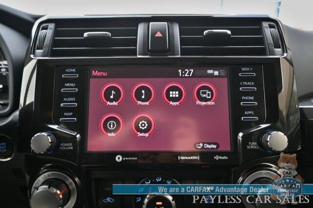 2024 Toyota 4Runner TRD Off Road / 4X4 / 4.0L V6 / Power Driver's Seat / Adaptive Cruise / Lane Departure & Blind Spot / Apple CarPlay & Android Auto / USB Input / Back Up Camera / Keyless Entry & Start / Tow Pkg / 1-Owner Anchorage AK 2024 Toyota 4Runner TRD Off Road / 4X4 / 4.0L V6 / Power Driver's Seat / Adaptive Cruise / Lane Departure & Blind Spot / Apple CarPlay & Android Auto / USB Input / Back Up Camera / Keyless Entry & Start / Tow Pkg / 1-Owner Anchorage AK