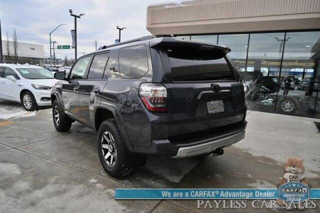 2024 Toyota 4Runner TRD Off Road / 4X4 / 4.0L V6 / Power Driver's Seat / Adaptive Cruise / Lane Departure & Blind Spot / Apple CarPlay & Android Auto / USB Input / Back Up Camera / Keyless Entry & Start / Tow Pkg / 1-Owner Anchorage AK 2024 Toyota 4Runner TRD Off Road / 4X4 / 4.0L V6 / Power Driver's Seat / Adaptive Cruise / Lane Departure & Blind Spot / Apple CarPlay & Android Auto / USB Input / Back Up Camera / Keyless Entry & Start / Tow Pkg / 1-Owner Anchorage AK