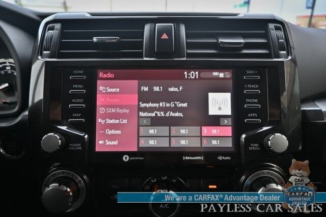 2024 Toyota 4Runner TRD Off Road / 4X4 / 4.0L V6 / Power Driver's Seat / Adaptive Cruise / Lane Departure & Blind Spot / Apple CarPlay & Android Auto / USB Input / Back Up Camera / Keyless Entry & Start / Tow Pkg / 1-Owner Anchorage AK