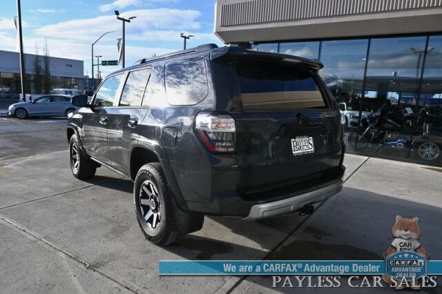 2024 Toyota 4Runner TRD Off Road / 4X4 / 4.0L V6 / Power & Heated Leather Seats / Heated Steering Wheel / Sunroof / Adaptive Cruise / Lane Departure & Blind Spot / Apple CarPlay & Android Auto / Keyless Entry & Start / Tow Pkg / 1-Owner Anchorage AK 2024 Toyota 4Runner TRD Off Road / 4X4 / 4.0L V6 / Power & Heated Leather Seats / Heated Steering Wheel / Sunroof / Adaptive Cruise / Lane Departure & Blind Spot / Apple CarPlay & Android Auto / Keyless Entry & Start / Tow Pkg / 1-Owner Anchorage AK