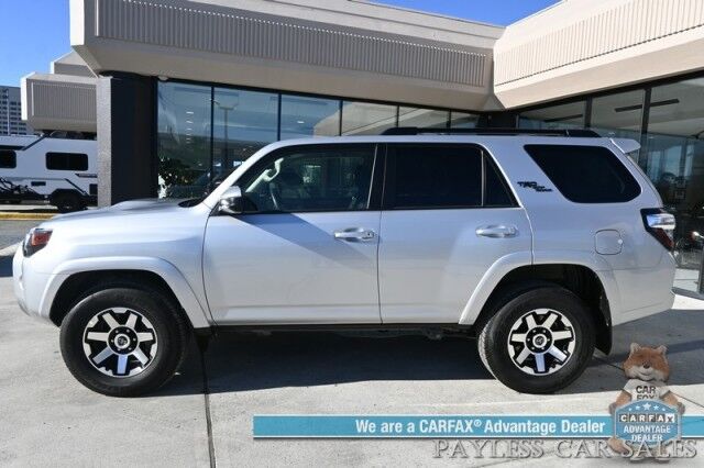 2024 Toyota 4Runner TRD Off Road / 4X4 / Power Driver's Seat / Lane Watch & Forward Collision Alert / Blind Spot Alert / Apple CarPlay & Android Auto / Back Up Cam / Bluetooth / Keyless Entry & Start / Aluminum Wheels / 1-Owner Anchorage AK