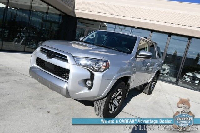 2024 Toyota 4Runner TRD Off Road / 4X4 / Power Driver's Seat / Lane Watch & Forward Collision Alert / Blind Spot Alert / Apple CarPlay & Android Auto / Back Up Cam / Bluetooth / Keyless Entry & Start / Aluminum Wheels / 1-Owner Anchorage AK
