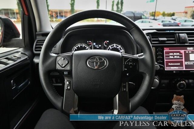 2024 Toyota 4Runner TRD Off Road / 4X4 / Premium Cloth Seats / Adaptive Cruise Control / Lane Departure Alert / Apple CarPlay & Android Auto / Back Up Camera / Keyless Entry & Start / Tow Pkg / 19 MPG / 1-Owner Anchorage AK