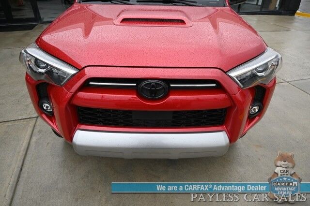 2024 Toyota 4Runner TRD Off Road / 4X4 / Premium Cloth Seats / Adaptive Cruise Control / Lane Departure Alert / Apple CarPlay & Android Auto / Back Up Camera / Keyless Entry & Start / Tow Pkg / 19 MPG / 1-Owner Anchorage AK