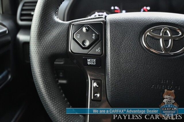 2024 Toyota 4Runner TRD Off Road / 4X4 / Premium Cloth Seats / Adaptive Cruise Control / Lane Departure Alert / Apple CarPlay & Android Auto / Back Up Camera / Keyless Entry & Start / Tow Pkg / 19 MPG / 1-Owner Anchorage AK