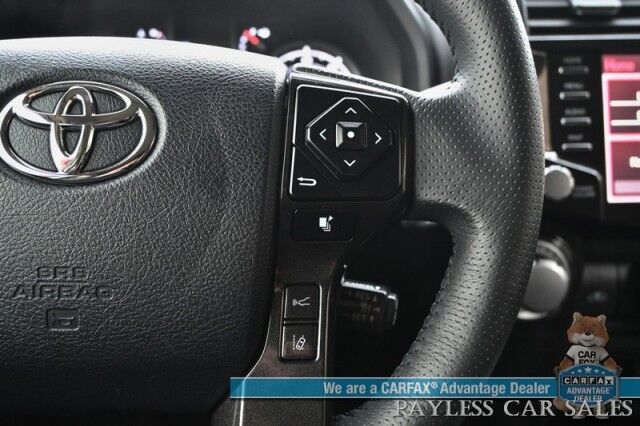 2024 Toyota 4Runner TRD Off Road / 4X4 / Premium Cloth Seats / Adaptive Cruise Control / Lane Departure Alert / Apple CarPlay & Android Auto / Back Up Camera / Keyless Entry & Start / Tow Pkg / 19 MPG / 1-Owner Anchorage AK