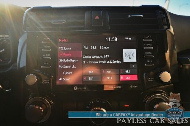 2024 Toyota 4Runner TRD Off Road Premium / 4X4 / Power & Heated Leather Seats / Heated Steering / Sunroof / NAV / Adaptive Cruise / Lane Depart & Blind Spot / Apple CarPlay & Android Auto / Back Up Camera / Tow Pkg / 1-Owner Wasilla AK