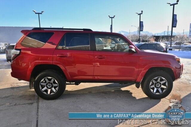 2024 Toyota 4Runner TRD Off Road Premium / 4X4 / Power & Heated Leather Seats / Heated Steering / Sunroof / NAV / Adaptive Cruise / Lane Depart & Blind Spot / Apple CarPlay & Android Auto / Back Up Camera / Tow Pkg / 1-Owner Wasilla AK