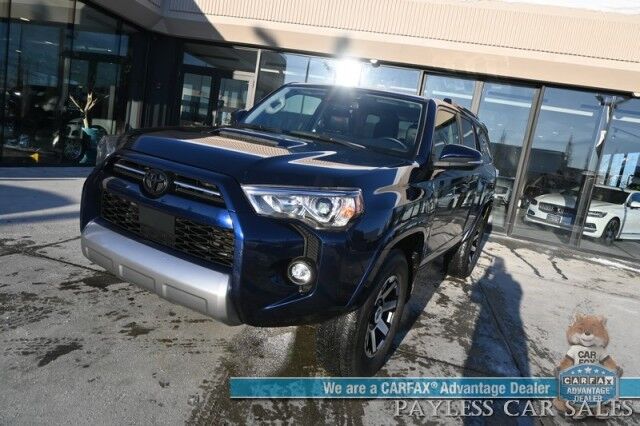 2024 Toyota 4Runner TRD Off Road Premium / 4X4 / Power & Heated Leather Seats / Heated Steering / Sunroof / NAV / Adaptive Cruise / Lane Depart & Blind Spot / Apple CarPlay & Android Auto / Back Up Camera / Tow Pkg / 1-Owner Anchorage AK
