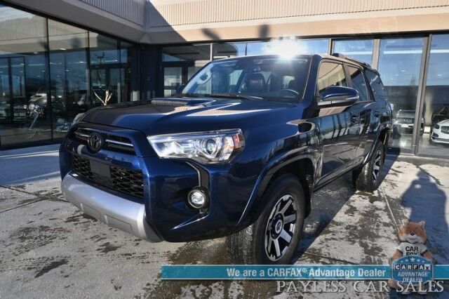 2024 Toyota 4Runner TRD Off Road Premium / 4X4 / Power & Heated Leather Seats / Heated Steering / Sunroof / NAV / Adaptive Cruise / Lane Depart & Blind Spot / Apple CarPlay & Android Auto / Back Up Camera / Tow Pkg / 1-Owner Anchorage AK 2024 Toyota 4Runner TRD Off Road Premium / 4X4 / Power & Heated Leather Seats / Heated Steering / Sunroof / NAV / Adaptive Cruise / Lane Depart & Blind Spot / Apple CarPlay & Android Auto / Back Up Camera / Tow Pkg / 1-Owner Anchorage AK