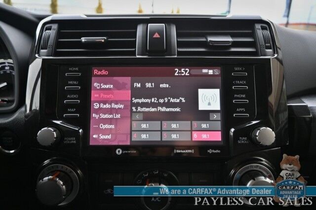 2024 Toyota 4Runner TRD Off Road Premium / 4X4 / Power & Heated Leather Seats / Heated Steering / Sunroof / NAV / Adaptive Cruise / Lane Depart & Blind Spot / Apple CarPlay & Android Auto / Back Up Camera / Tow Pkg / 1-Owner Anchorage AK