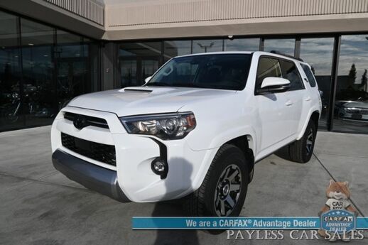2024 Toyota 4Runner TRD Off Road Premium / 4X4 / Power & Heated Leather Seats / Heated Steering / Sunroof / Navigation / Lane Watch & Blind Spot Alert / Apple CarPlay & Android Auto / Back up Cam / Tow Pkg / 1-Owner Anchorage AK