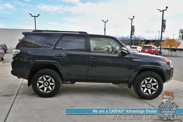 2024 Toyota 4Runner TRD Off Road Premium / 4X4 / Power & Heated Leather Seats / Heated Steering Wheel / Sunroof / NAV / Adaptive Cruise / Lane Depart & Blind Spot Alert / Apple CarPlay & Android Auto / Back Up Camera / Tow Pkg / 1-Owner Anchorage AK 2024 Toyota 4Runner TRD Off Road Premium / 4X4 / Power & Heated Leather Seats / Heated Steering Wheel / Sunroof / NAV / Adaptive Cruise / Lane Depart & Blind Spot Alert / Apple CarPlay & Android Auto / Back Up Camera / Tow Pkg / 1-Owner Anchorage AK