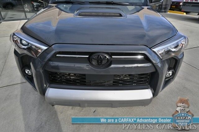 2024 Toyota 4Runner TRD Off Road Premium / 4X4 / Power & Heated Leather Seats / Heated Steering Wheel / Sunroof / NAV / Adaptive Cruise / Lane Depart & Blind Spot Alert / Apple CarPlay & Android Auto / Back Up Camera / Tow Pkg / 1-Owner Anchorage AK 2024 Toyota 4Runner TRD Off Road Premium / 4X4 / Power & Heated Leather Seats / Heated Steering Wheel / Sunroof / NAV / Adaptive Cruise / Lane Depart & Blind Spot Alert / Apple CarPlay & Android Auto / Back Up Camera / Tow Pkg / 1-Owner Anchorage AK