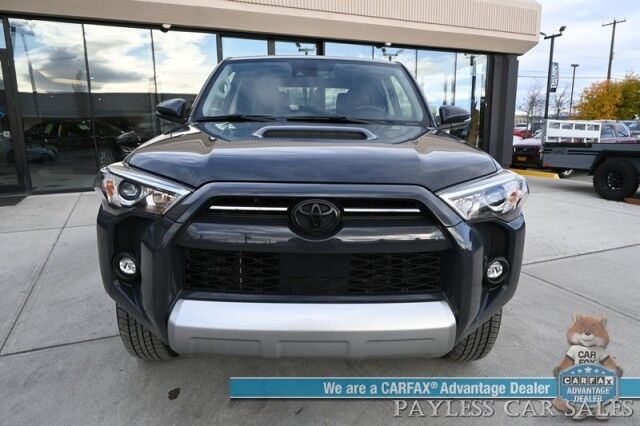 2024 Toyota 4Runner TRD Off Road Premium / 4X4 / Power & Heated Leather Seats / Heated Steering Wheel / Sunroof / NAV / Adaptive Cruise / Lane Depart & Blind Spot Alert / Apple CarPlay & Android Auto / Back Up Camera / Tow Pkg / 1-Owner Anchorage AK 2024 Toyota 4Runner TRD Off Road Premium / 4X4 / Power & Heated Leather Seats / Heated Steering Wheel / Sunroof / NAV / Adaptive Cruise / Lane Depart & Blind Spot Alert / Apple CarPlay & Android Auto / Back Up Camera / Tow Pkg / 1-Owner Anchorage AK