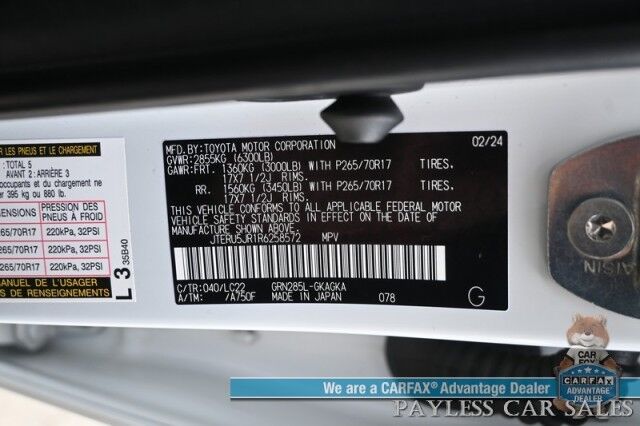 2024 Toyota 4Runner TRD Off Road Premium / 4X4 / Power & Heated Leather Seats / Heated Steering Wheel / Sunroof / NAV / Adaptive Cruise / Lane Depart & Blind Spot Alert / Apple CarPlay & Android Auto / Back Up Camera / Tow Pkg / 1-Owner Anchorage AK