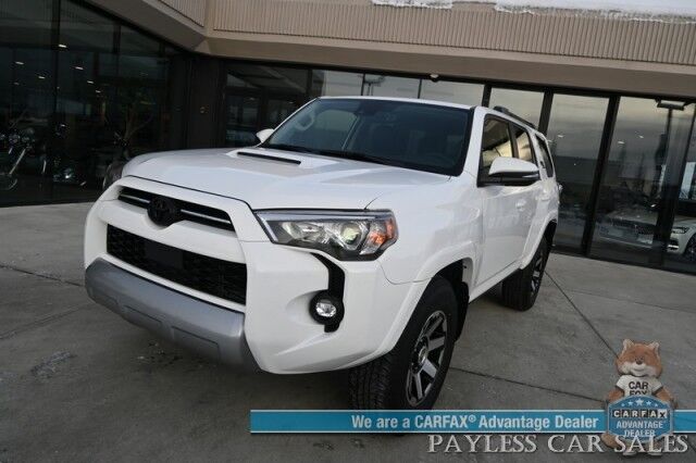 2024 Toyota 4Runner TRD Off Road Premium / 4X4 / Power & Heated Leather Seats / Heated Steering Wheel / Sunroof / NAV / Adaptive Cruise / Lane Depart & Blind Spot Alert / Apple CarPlay & Android Auto / Back Up Camera / Tow Pkg / 1-Owner Anchorage AK