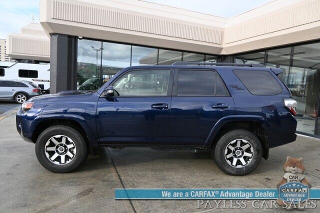 2024 Toyota 4Runner TRD Off Road Premium / 4X4 / Power & Heated Leather Seats / Heated Steering Wheel / Sunroof / NAV / Adaptive Cruise / Lane Depart & Blind Spot Alert / Apple CarPlay & Android Auto / Back Up Camera / Tow Pkg / 1-Owner Anchorage AK