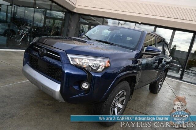 2024 Toyota 4Runner TRD Off Road Premium / 4X4 / Power & Heated Leather Seats / Heated Steering Wheel / Sunroof / NAV / Adaptive Cruise / Lane Depart & Blind Spot Alert / Apple CarPlay & Android Auto / Back Up Camera / Tow Pkg / 1-Owner Anchorage AK