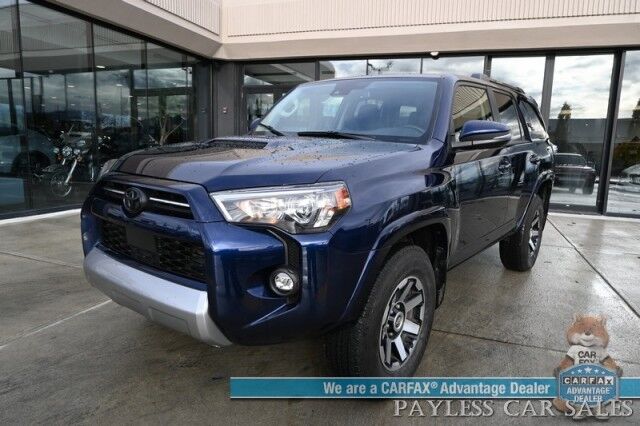 2024 Toyota 4Runner TRD Off Road Premium / 4X4 / Power & Heated Leather Seats / Heated Steering Wheel / Sunroof / NAV / Adaptive Cruise / Lane Depart & Blind Spot Alert / Apple CarPlay & Android Auto / Back Up Camera / Tow Pkg / 1-Owner Anchorage AK