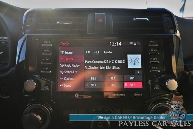 2024 Toyota 4Runner TRD Off Road Premium / 4X4 / Power & Heated Leather Seats / Heated Steering Wheel / Sunroof / NAV / Adaptive Cruise / Lane Depart & Blind Spot Alert / Apple CarPlay & Android Auto / Back Up Camera / Tow Pkg / 1-Owner Anchorage AK