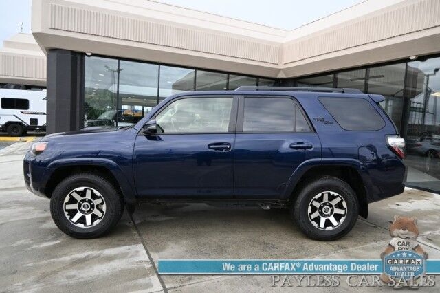 2024 Toyota 4Runner TRD Off Road Premium / 4X4 / Power & Heated Leather Seats / Heated Steering Wheel / Sunroof / NAV / Adaptive Cruise / Lane Depart & Blind Spot Alert / Apple CarPlay & Android Auto / Back Up Camera / Tow Pkg / 1-Owner Anchorage AK