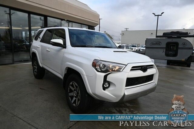2024 Toyota 4Runner TRD Off Road Premium / 4X4 / Power & Heated Leather Seats / Heated Steering Wheel / Sunroof / NAV / Adaptive Cruise / Lane Depart & Blind Spot Alert / Apple CarPlay & Android Auto / Back Up Camera / Tow Pkg / 1-Owner Anchorage AK