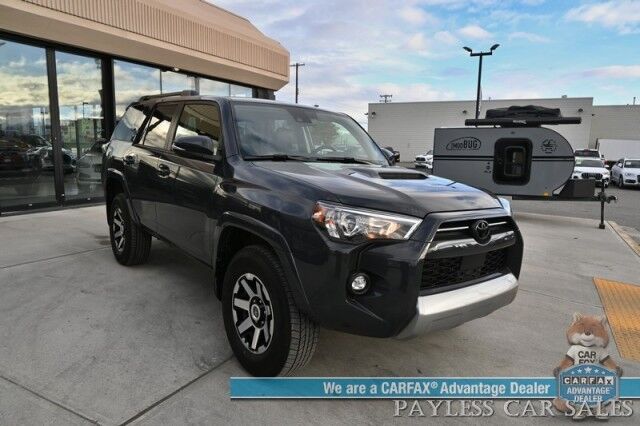 2024 Toyota 4Runner TRD Off Road Premium / 4X4 / Power & Heated Leather Seats / Heated Steering Wheel / Sunroof / NAV / Adaptive Cruise / Lane Depart & Blind Spot Alert / Apple CarPlay & Android Auto / Back Up Camera / Tow Pkg / 1-Owner Anchorage AK